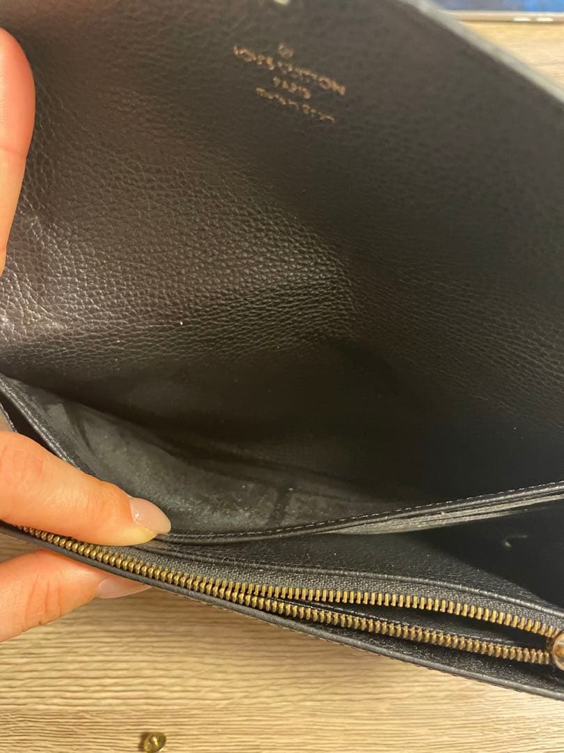 Louis Vuitton ブラック 長財布 Louis Vuitton ブラック 長財布