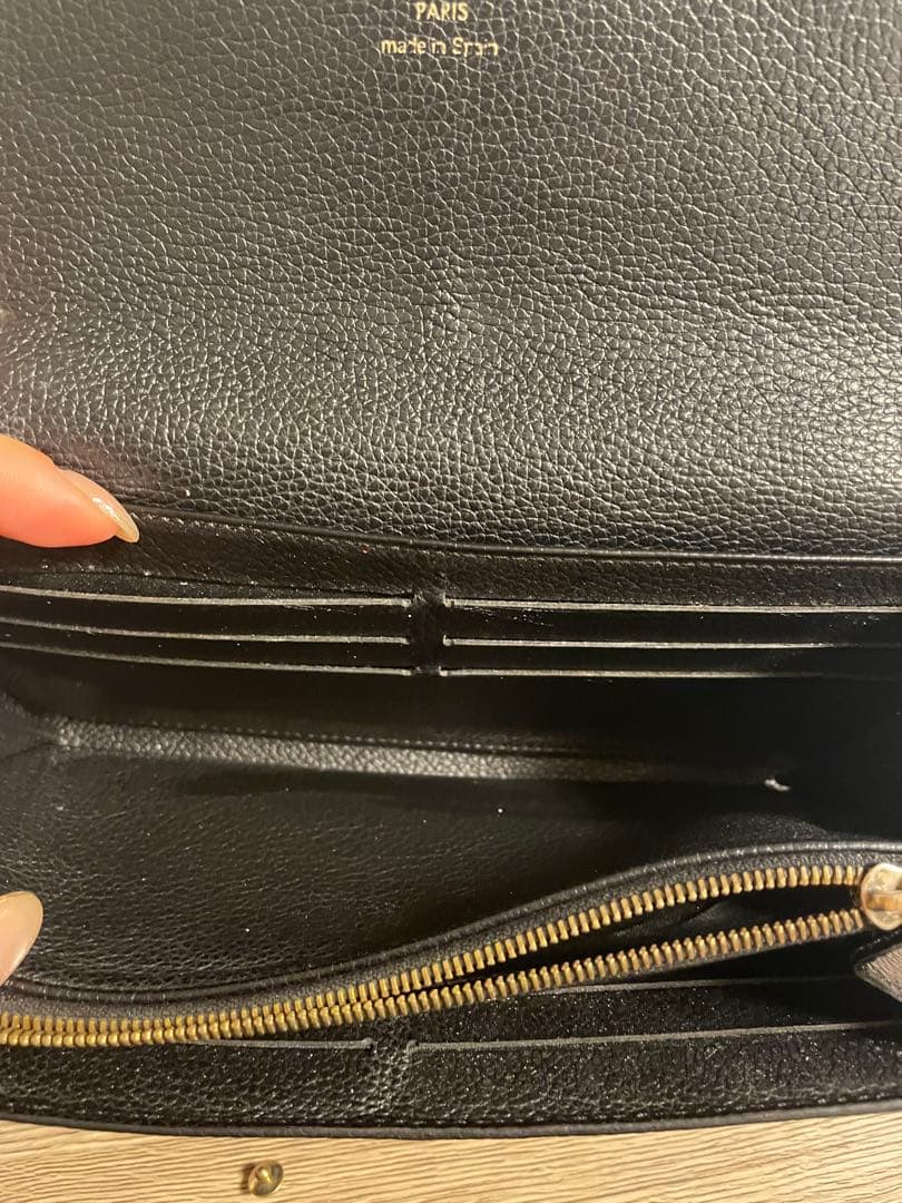 Louis Vuitton ブラック 長財布 Louis Vuitton ブラック 長財布