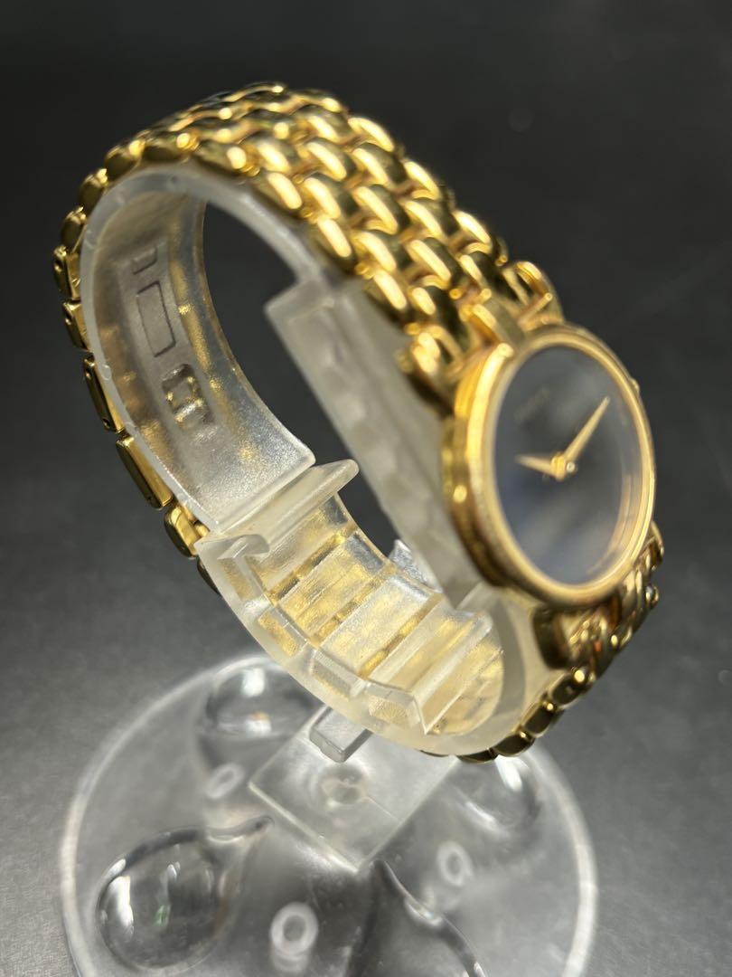GUCCI 3400L 腕時計 ラウンド グッチ ゴールド ヴィンテージ 2針
