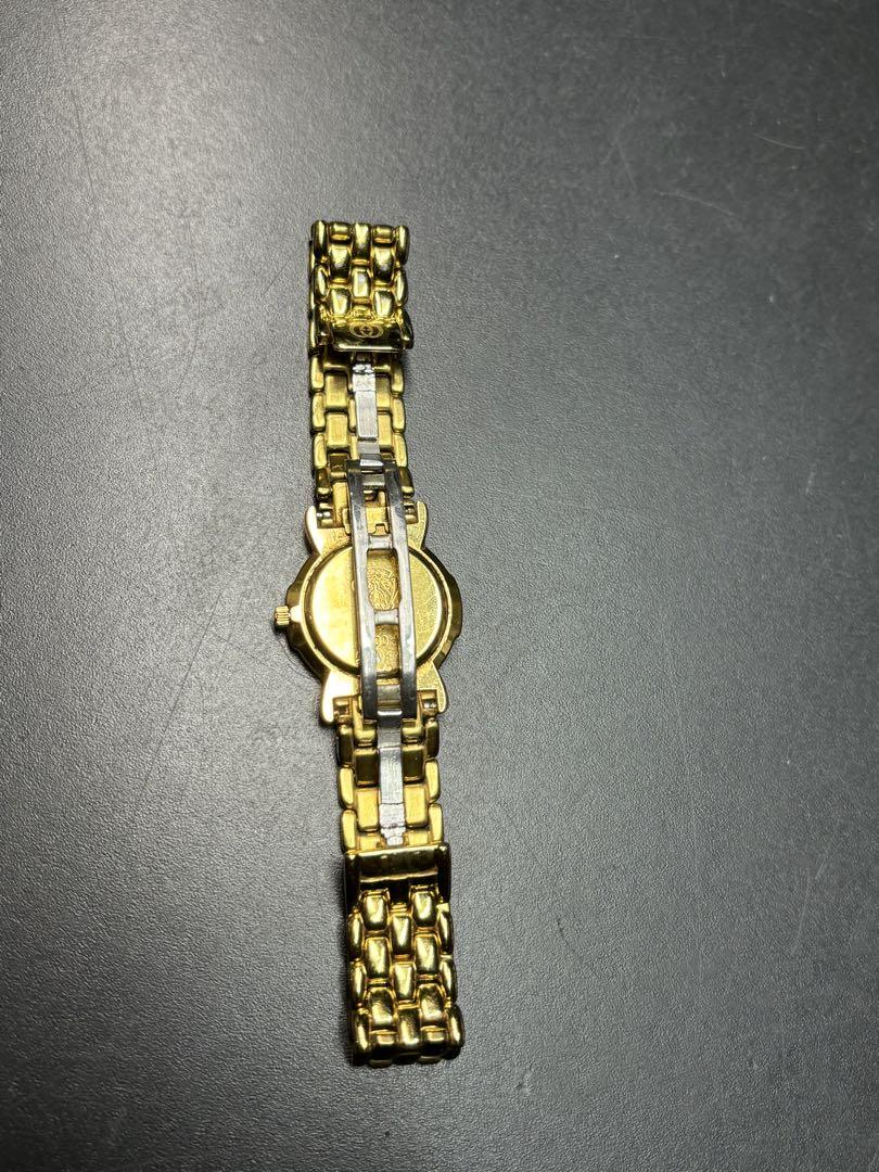 GUCCI 3400L 腕時計 ラウンド グッチ ゴールド ヴィンテージ 2針