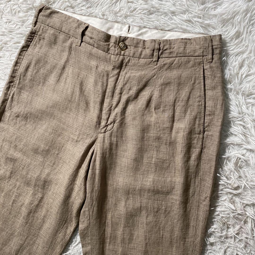 美品】エンジニアードガーメンツ スラックス Andover Pant 麻100