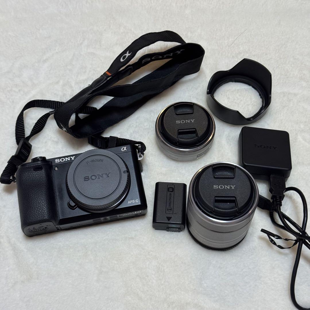 SONY α6000 ミラーレス一眼カメラ