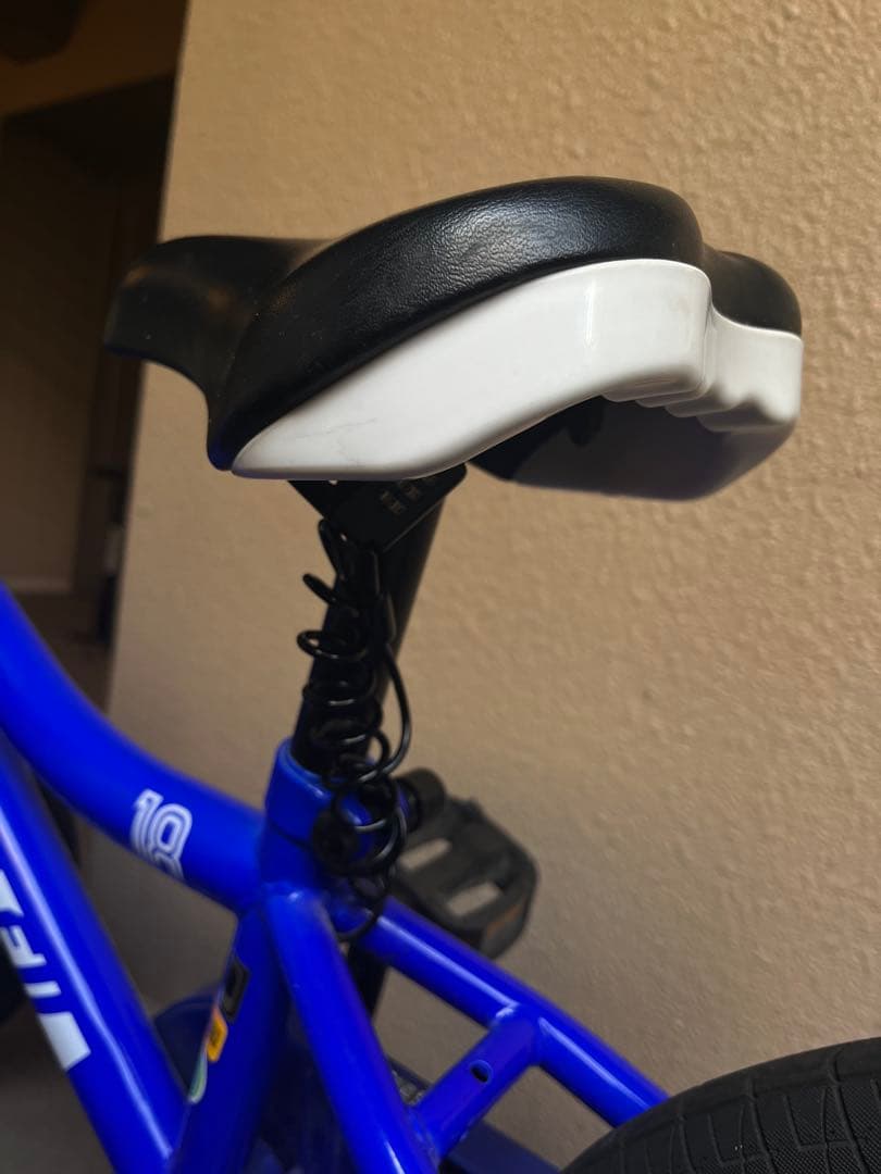 子供用青い自転車18インチ目立った傷や汚れなし