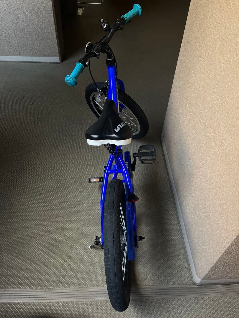 子供用青い自転車18インチ目立った傷や汚れなし