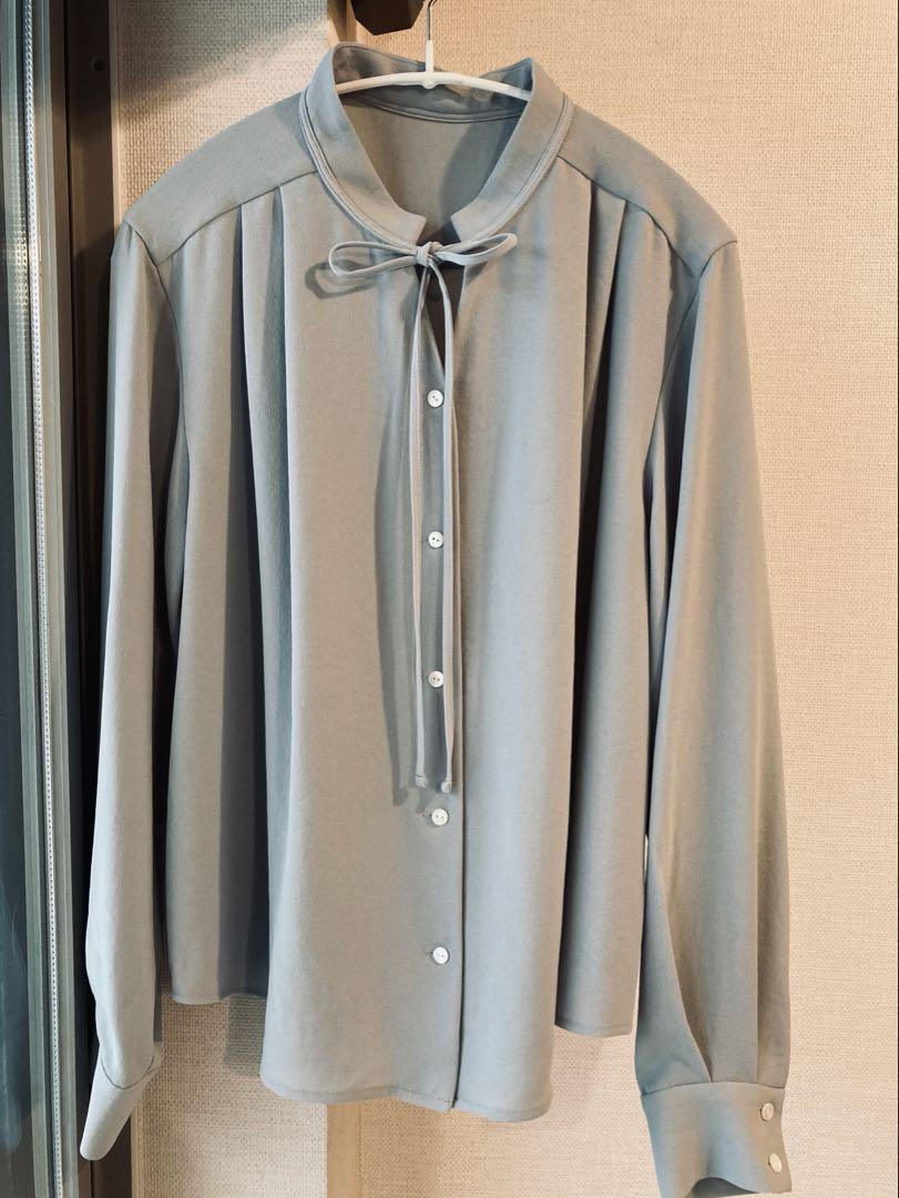 ジョーゼットリボンブラウス - SOÉJU online store｜上質な大人