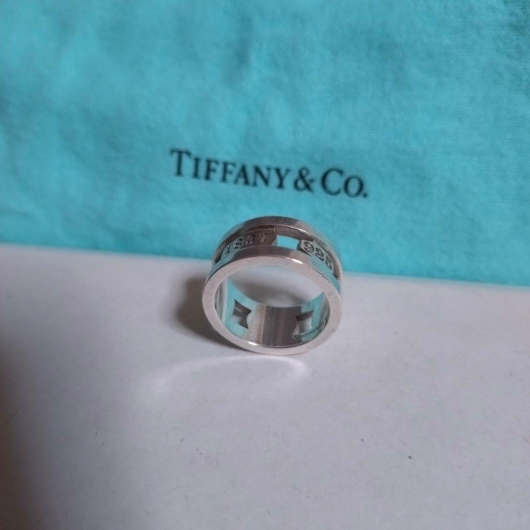 Tiffany & Co. 1837 シルバーリング　13号　美品