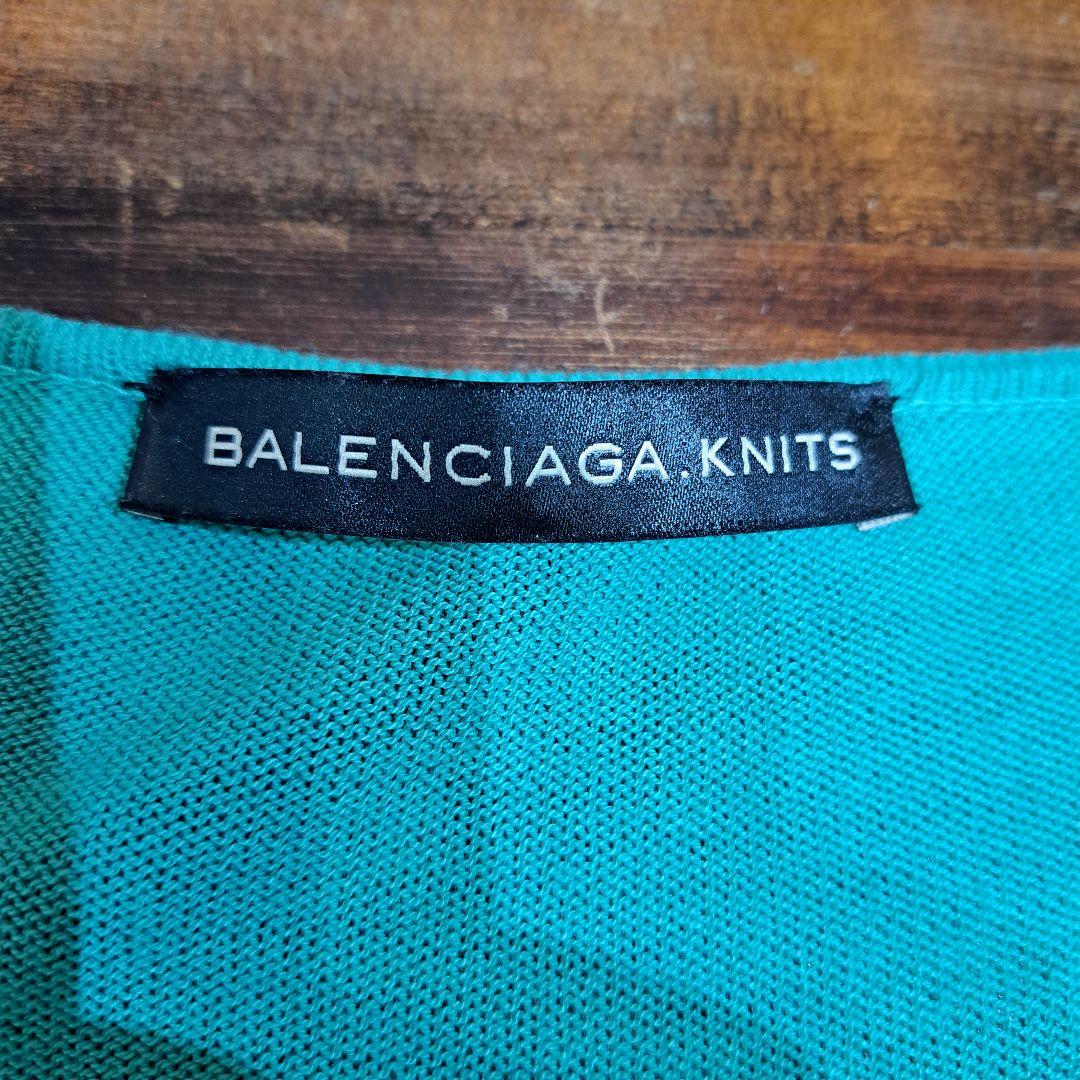 80s BALENCIAGA ニットワンピース サイズ34 バレンシアガ