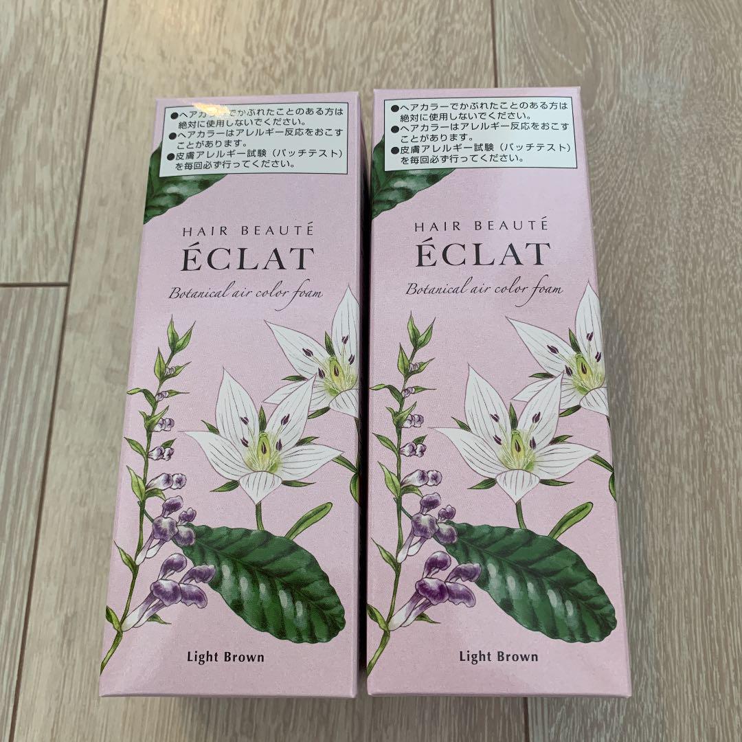 ヘアボーテ エクラ ボタニカルエアカラーフォーム ライトブラウン お買得 ヘアボーテ エクラ ボタニカルエアカラーフォーム ライトブラウン お買得