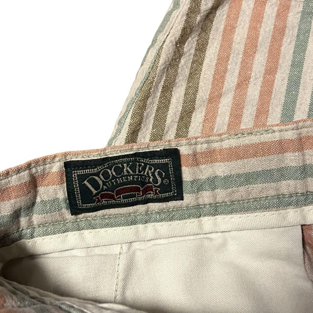 パンツ 90s Dockers cotton linen short pants