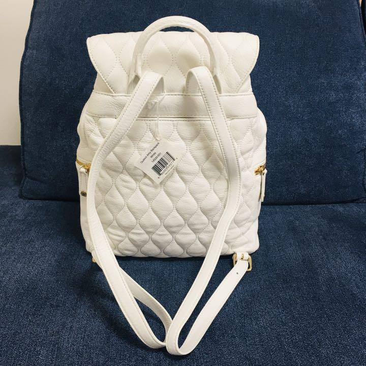 最新作新作 未使用 ヴェラ Quilted Amy Backpack レザー 白 VtTXo-m58166563768 在庫超特価