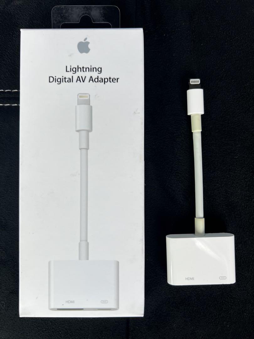 純正品】Apple Lightning Digital AVアダプタ - メルカリ
