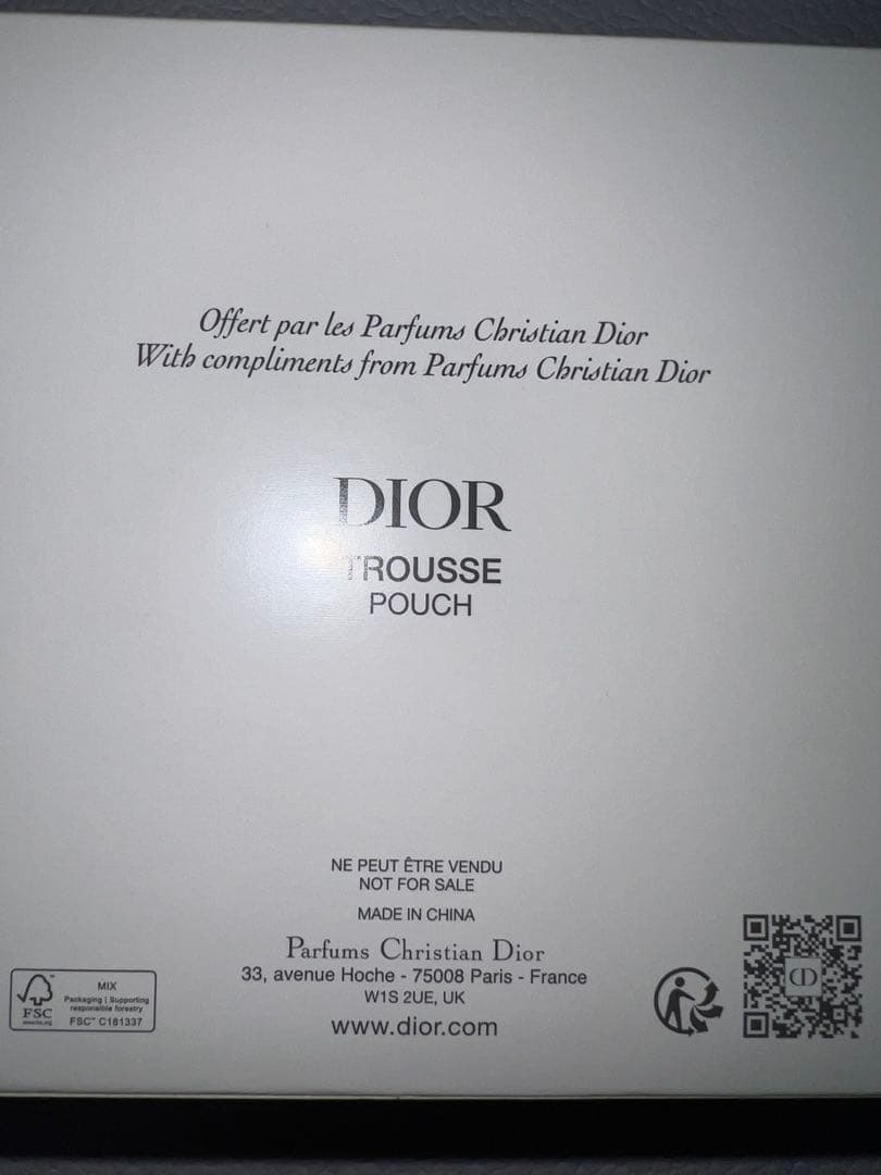 限定ポスカ ポーチ付 Dior サンククルール 850 デアリングライラック