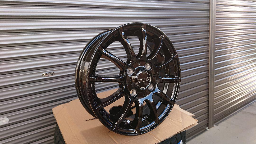 るかもしれ⑷ 軽用13インチ❗スタッドレス&ホイール新品 8EQ69-m58168956066 ブラック