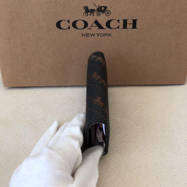 正規品国産 新品 COACH コーチ レザー ブラック 5連キーケース キーリング付き S271Q-m58170329064 超激安国産