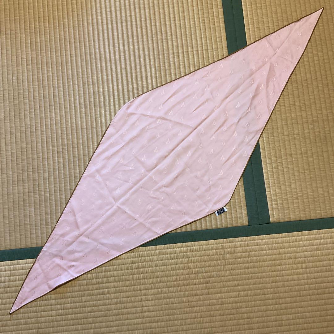 【美品】HERMES エルメス　スカーフ　ロサンジュ　ミニ　蜜蜂柄