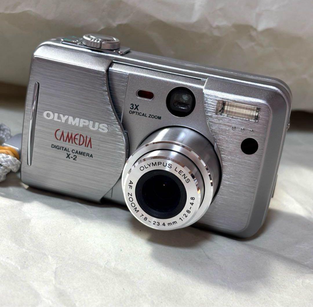 正式的 CAMEDIA OLYMPUS X-2 メルカリ - 付属品充実 デジタルカメラ デジタルカメラ
