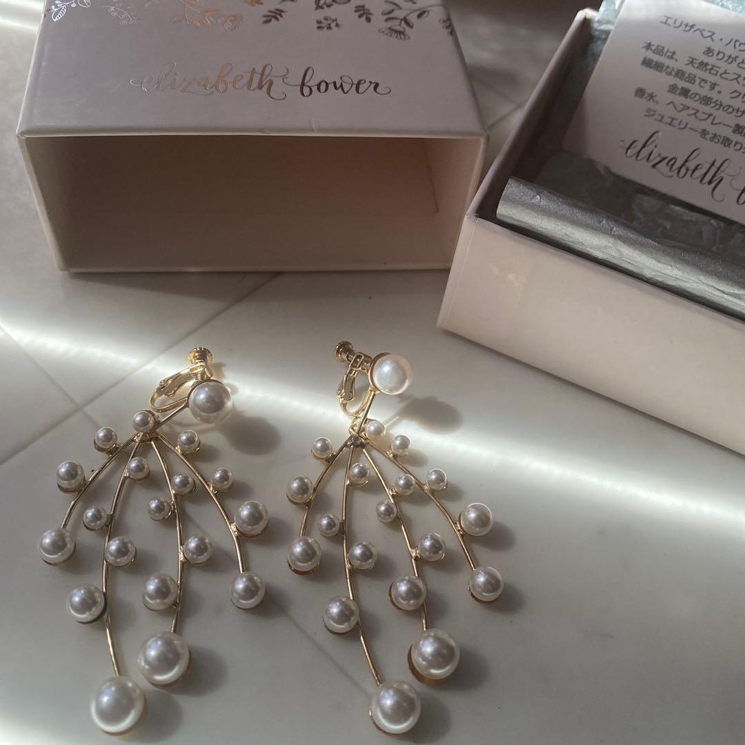 Elizabeth Bower Eden Pearl Drop【品】 レディース