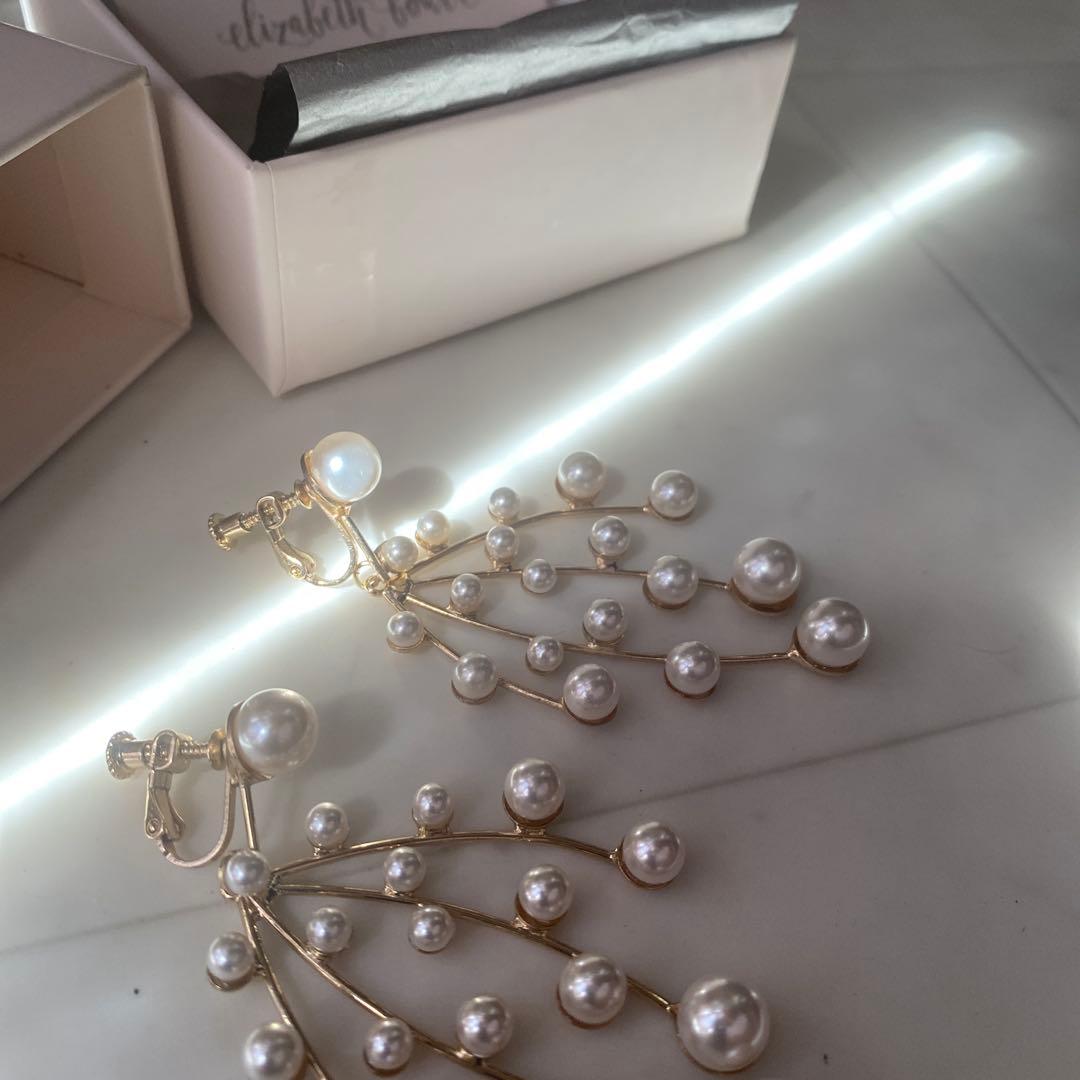 Elizabeth Bower Eden Pearl Drop【品】 レディース