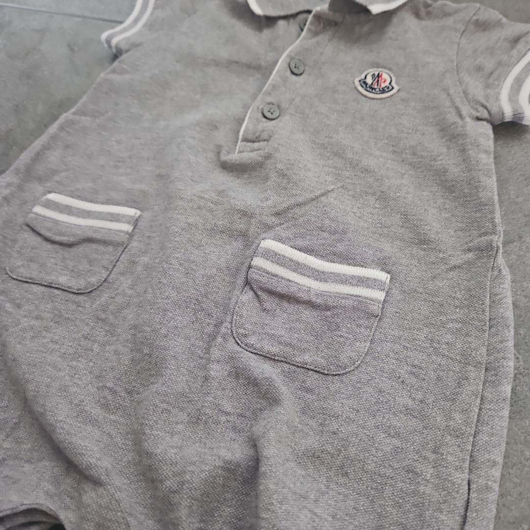 MONCLERロンパース80cmグレー