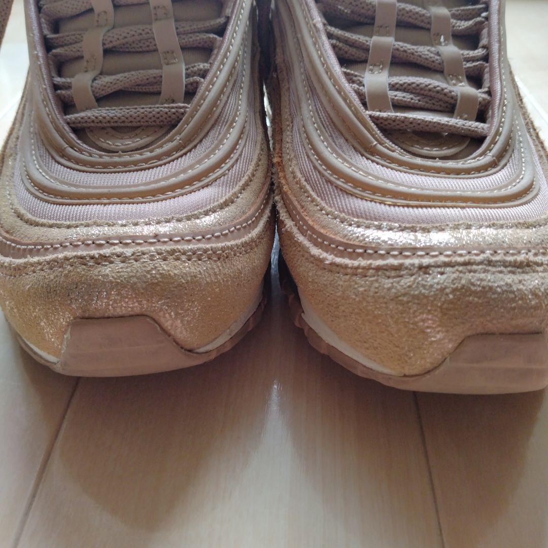 NIKE WMNS AIR MAX 97 ベージュゴールド 23.5cm