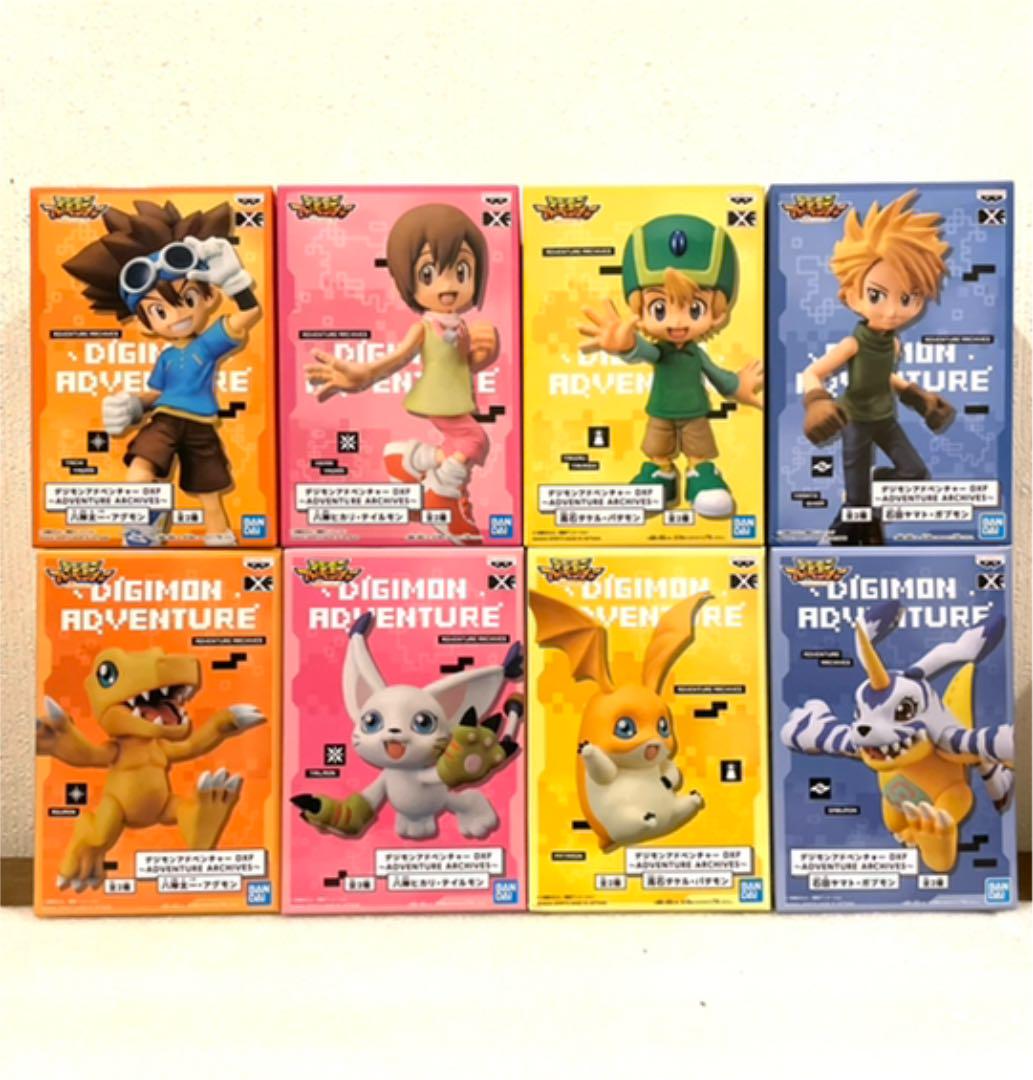 デジモンアドベンチャーDXF フィギュア 8種セット - メルカリ