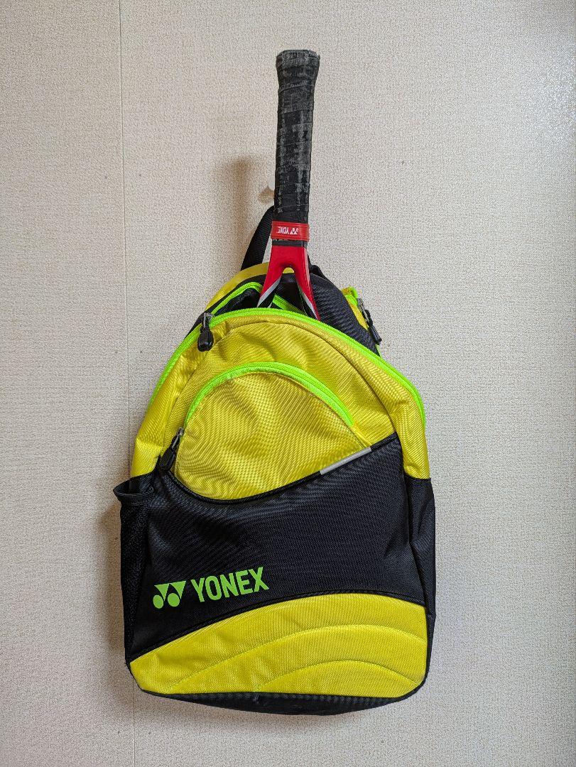 テニス ジュニア YONEX ラケットバッグ イエロー/ブラック
