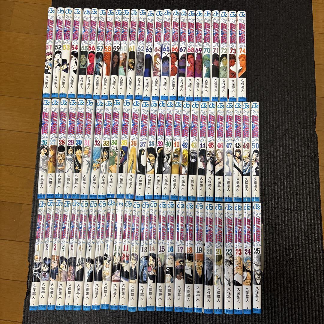 BLEACH 全74巻 全巻セット 久保帯人 - メルカリ