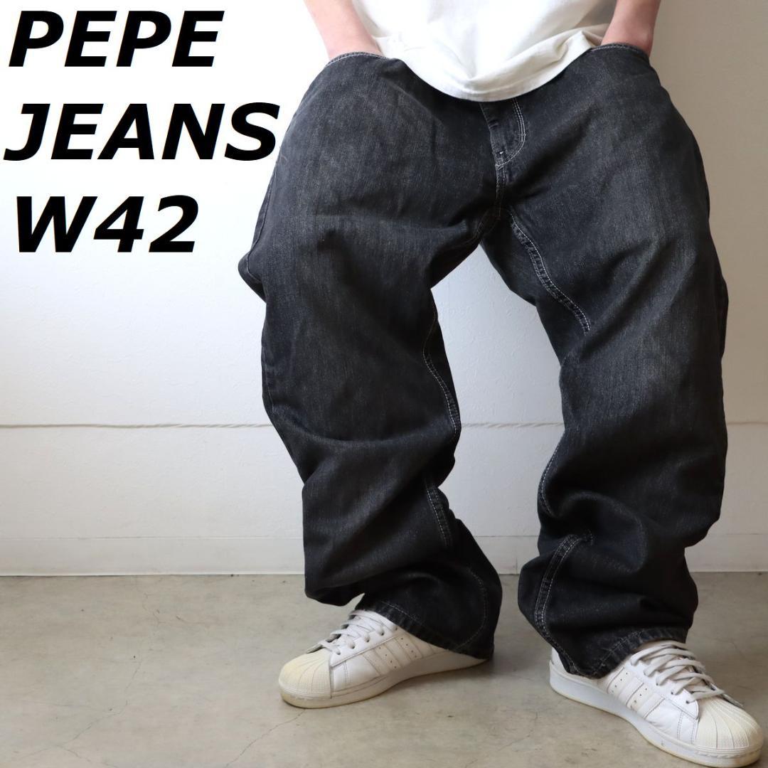 PEPE JEANS ペペジーンズ デニム ワイド デザイン W42
