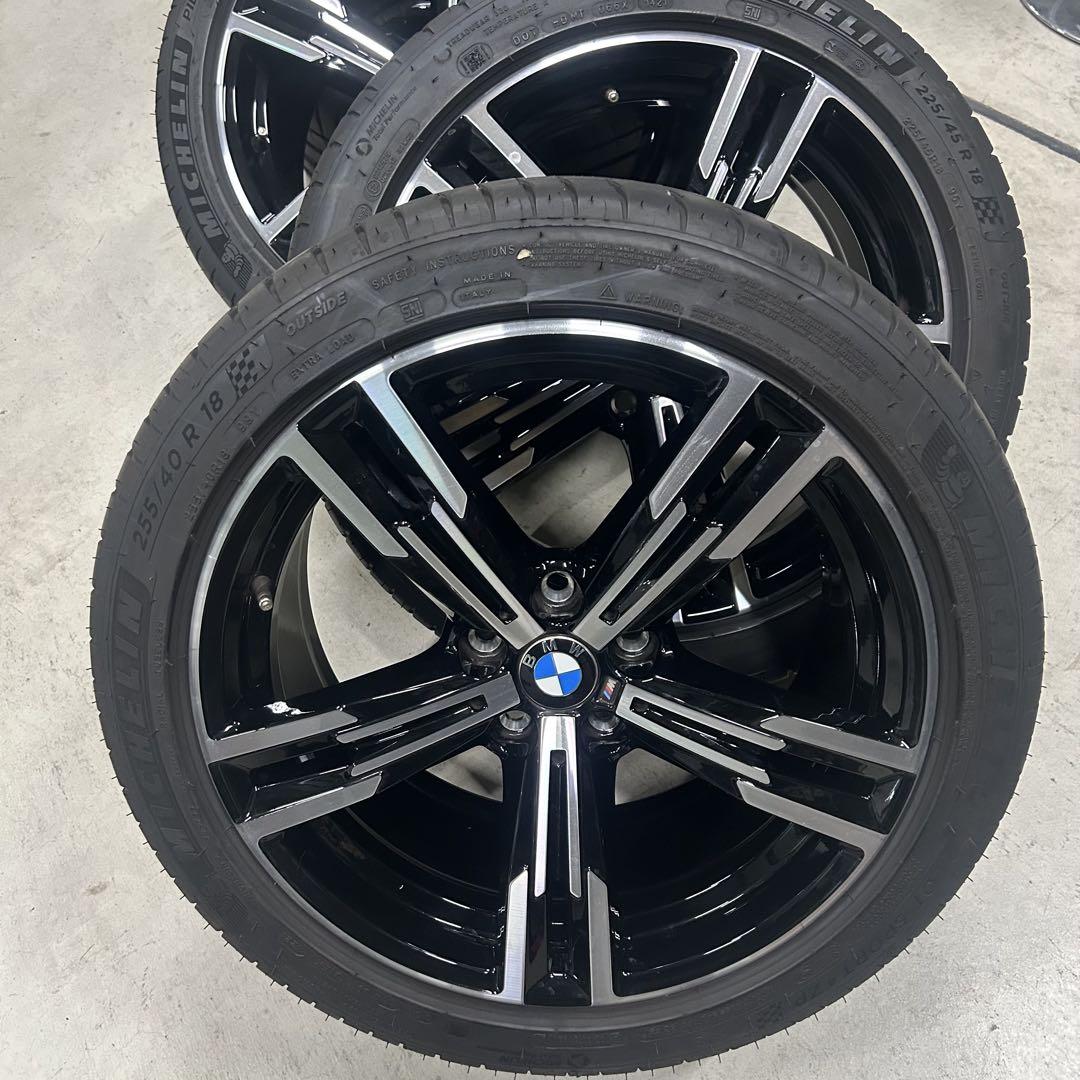 ＢＭＷ　Mスポーツ純正アルミ＆タイヤセット225/45R18 255/40R18