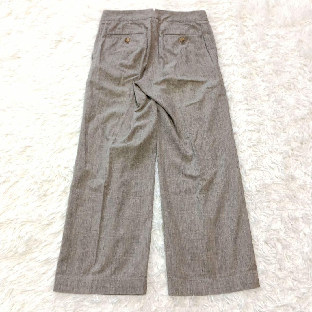 MARGARET HOWELLマーガレットハウエル ワイドトラウザー チェック柄 MARGARET HOWELLマーガレットハウエル ワイドトラウザー チェック柄