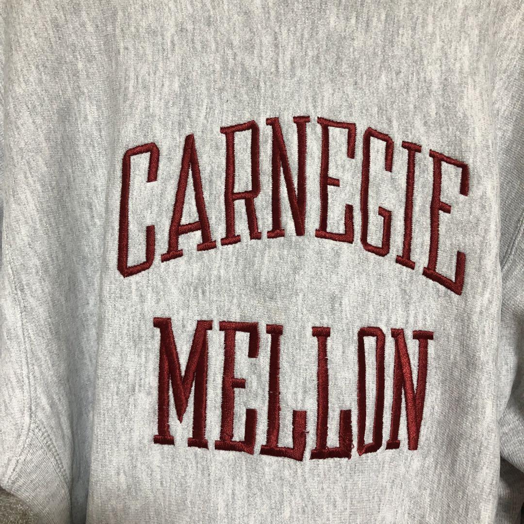 【利益還元祭】開催中！今年最後の大セール 90s 前期型Champion リバースウィーブ カレッジ 刺繍タグ USA製 トップス