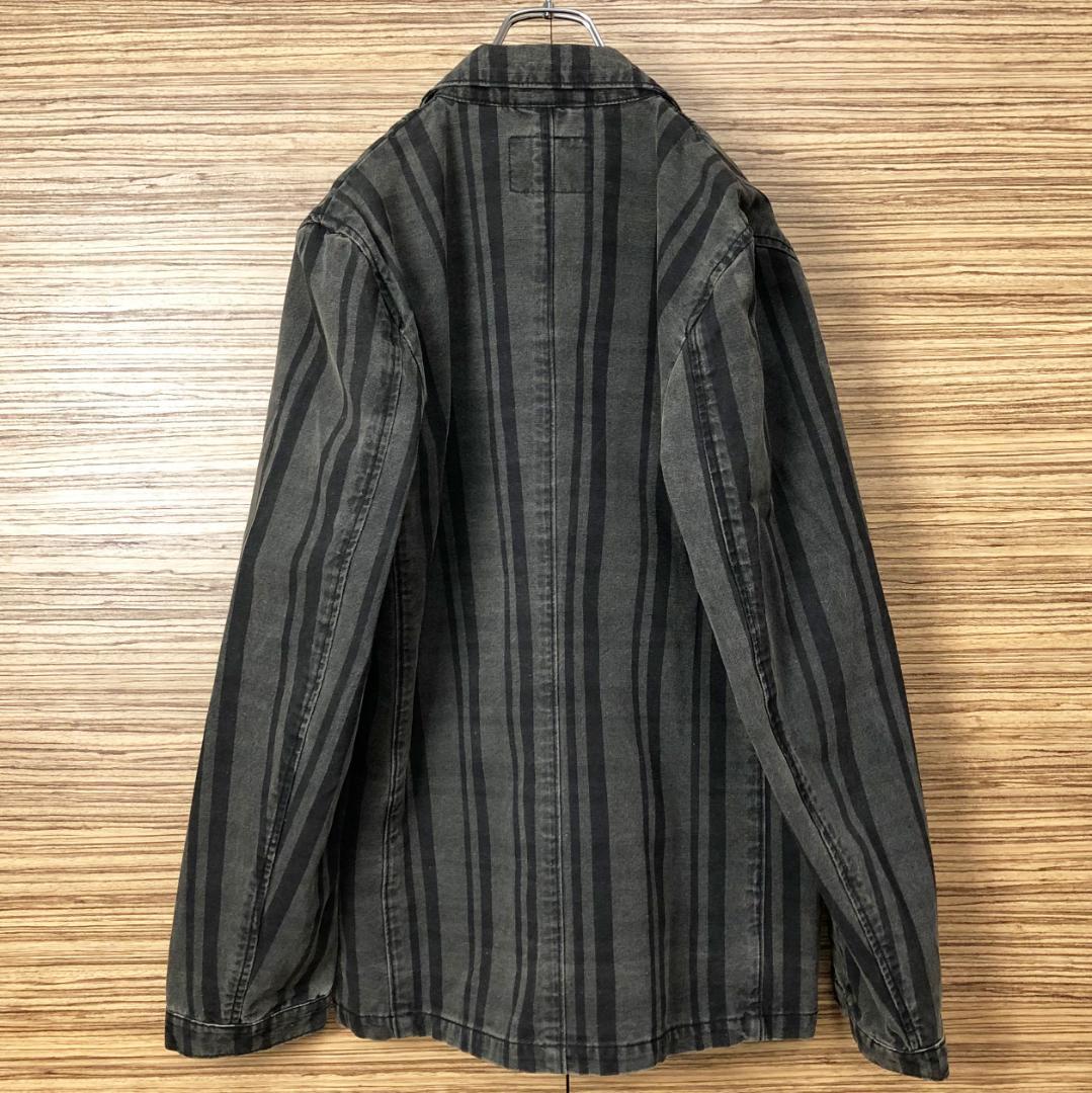 格安品質保証 レア ウールリッチ 90s ダック地 ストライプ テーラードジャケット kaX28-m58184654663 大人気100%新品