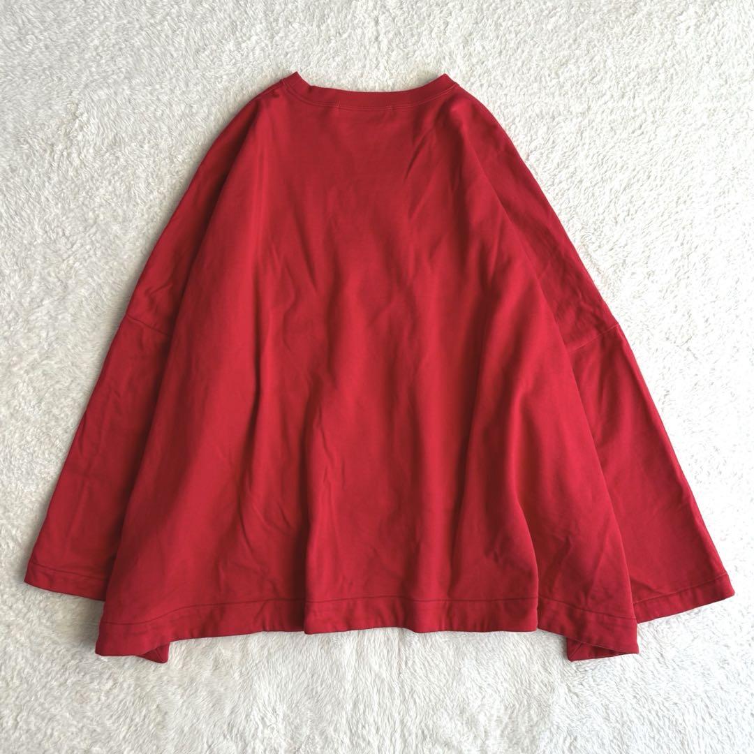 美品　ハバーサック　コットンオーバーサイズクルーネックシャツ　23SS　日本製