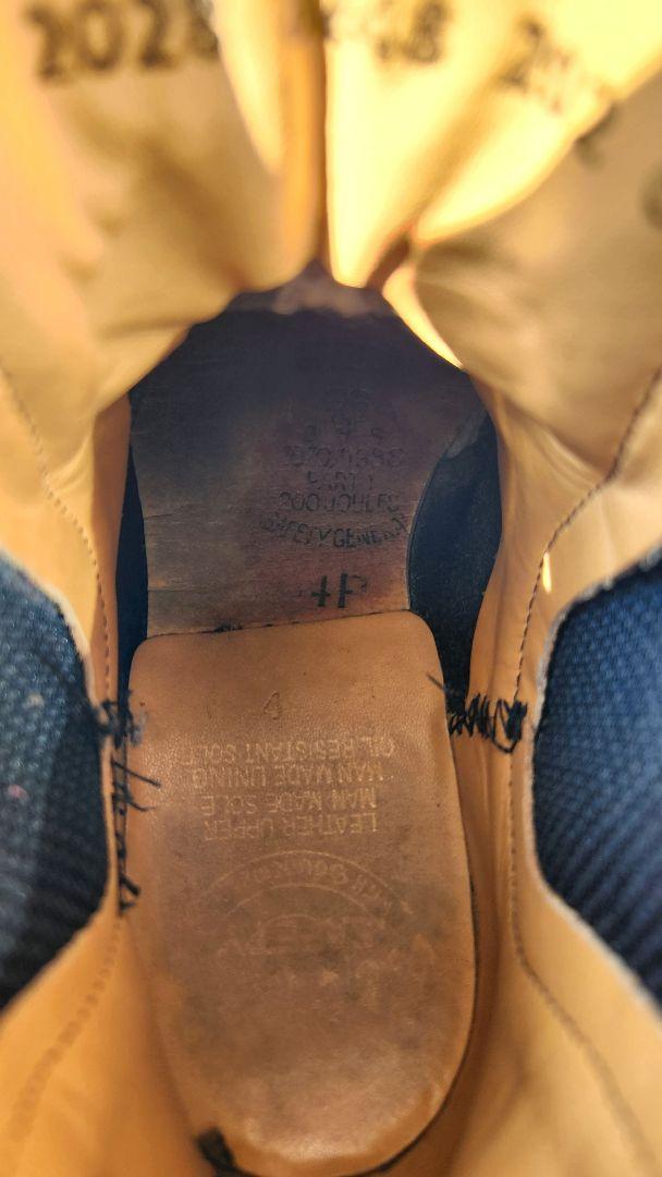 Dr.Martens　ドクターマーチン　サイドゴア　UK4 英国製　スチールトゥ