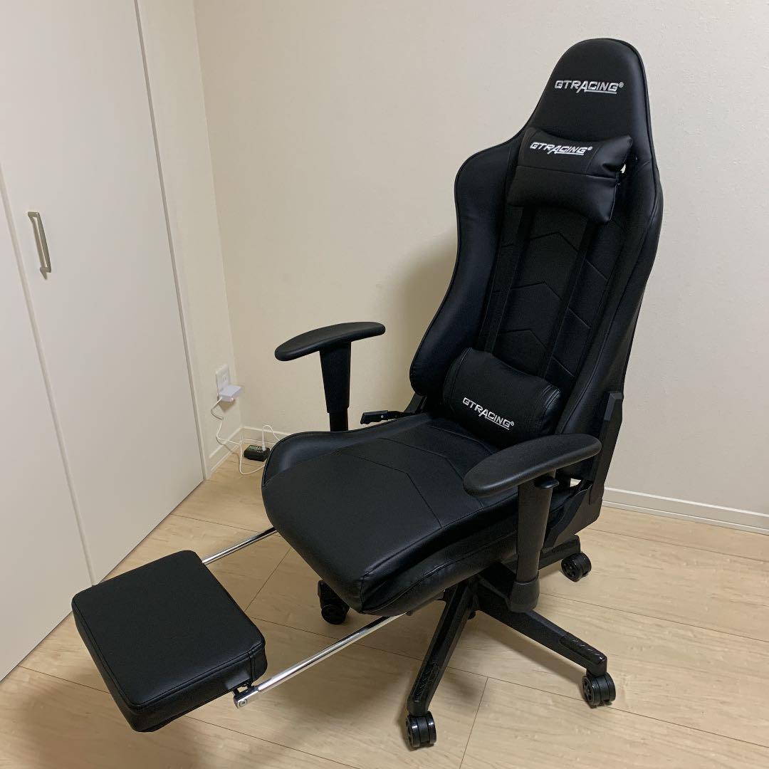 Gtracing ゲーミングチェア GT901BLACK