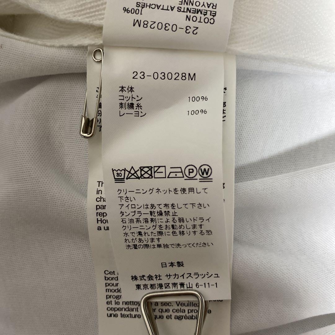 sacai】 サカイ (1) 美品 メンズTシャツ 長袖カットソー Sロゴ