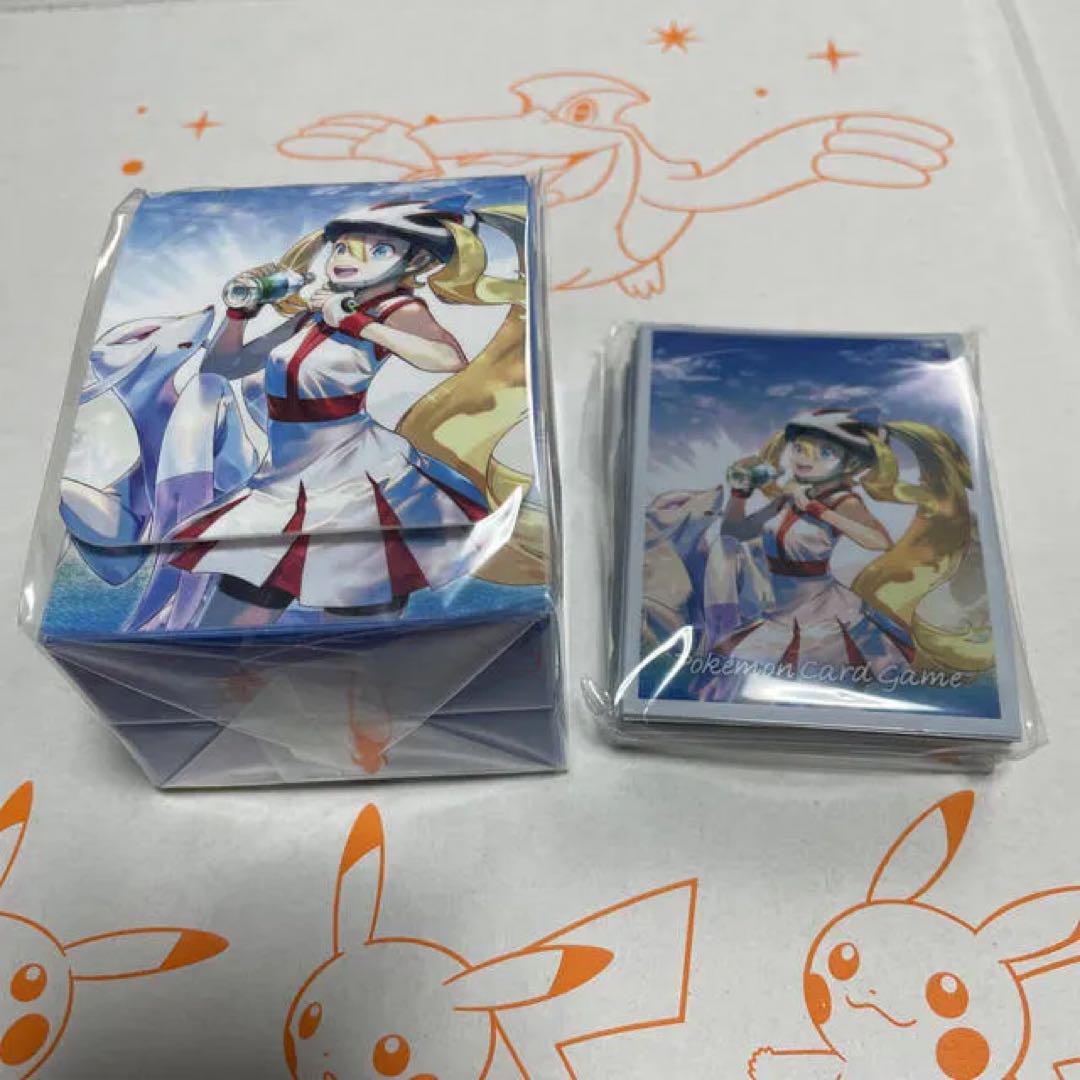 ポケモンカード ルリナ コルニ ダンデ スリーブ デッキケース