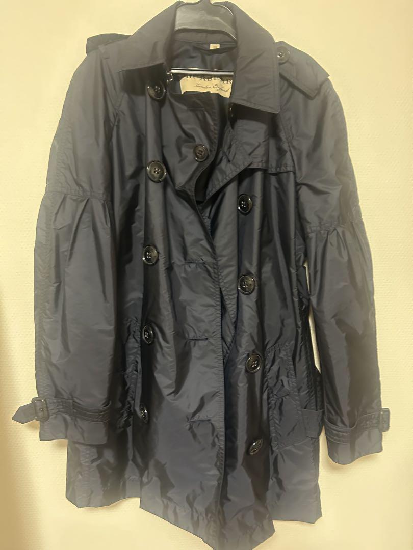BURBERRY ネイビー トレンチコート