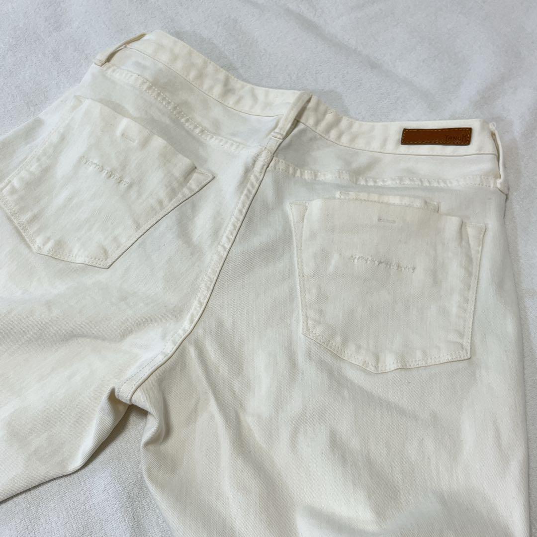 【送料込】 HUG メルカリ - 27 ×YANUKホワイトデニムパンツ WaR O パンツ