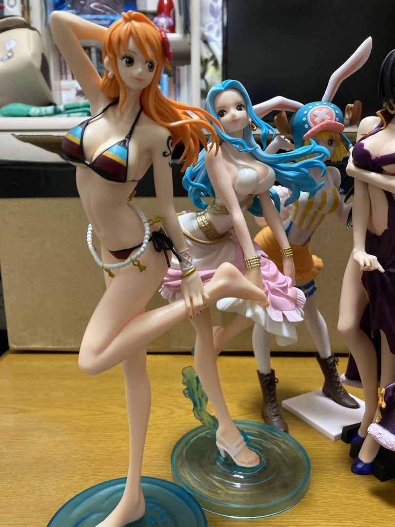 ワンピース　女性　フィギュア　10体セット ワンピース】女性キャラGLITTER&GLAMOURS フィギュア10体セット