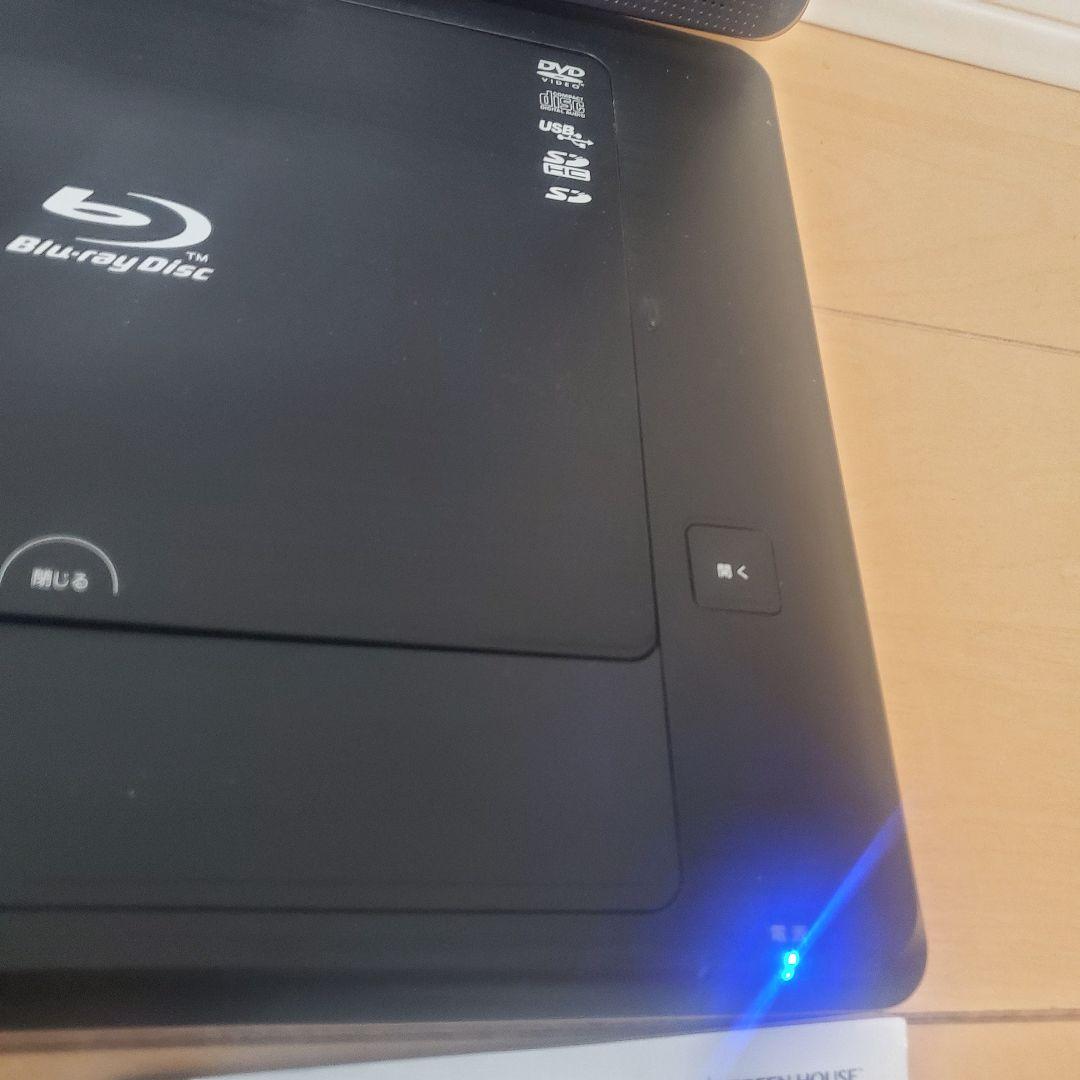 りかにゃんグリーンハウス 10.1型ワイドポータブル ブルーレイプレーヤー