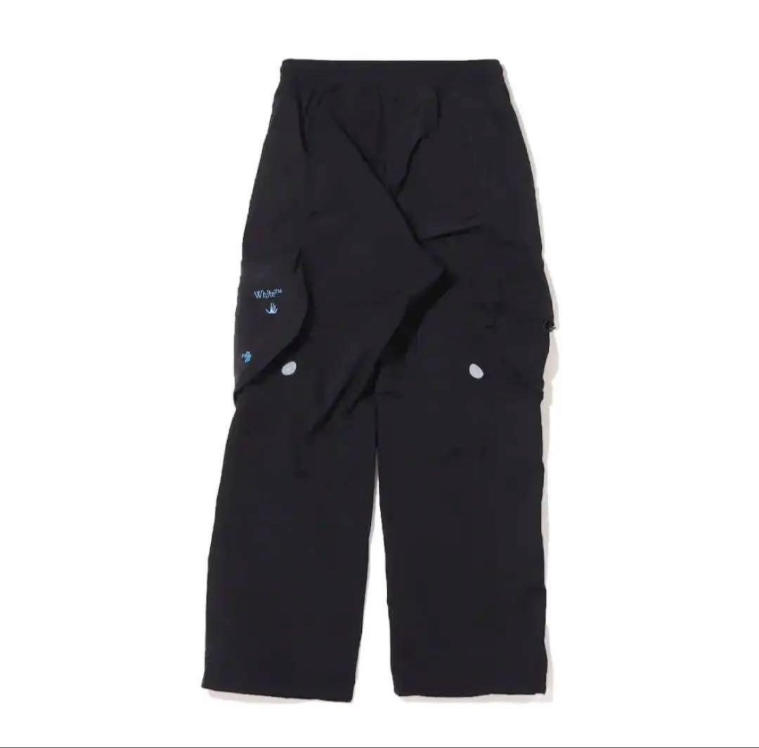 Nike × Off-White◇コラボ◇ロゴ 撥水 トラックパンツ (Nike