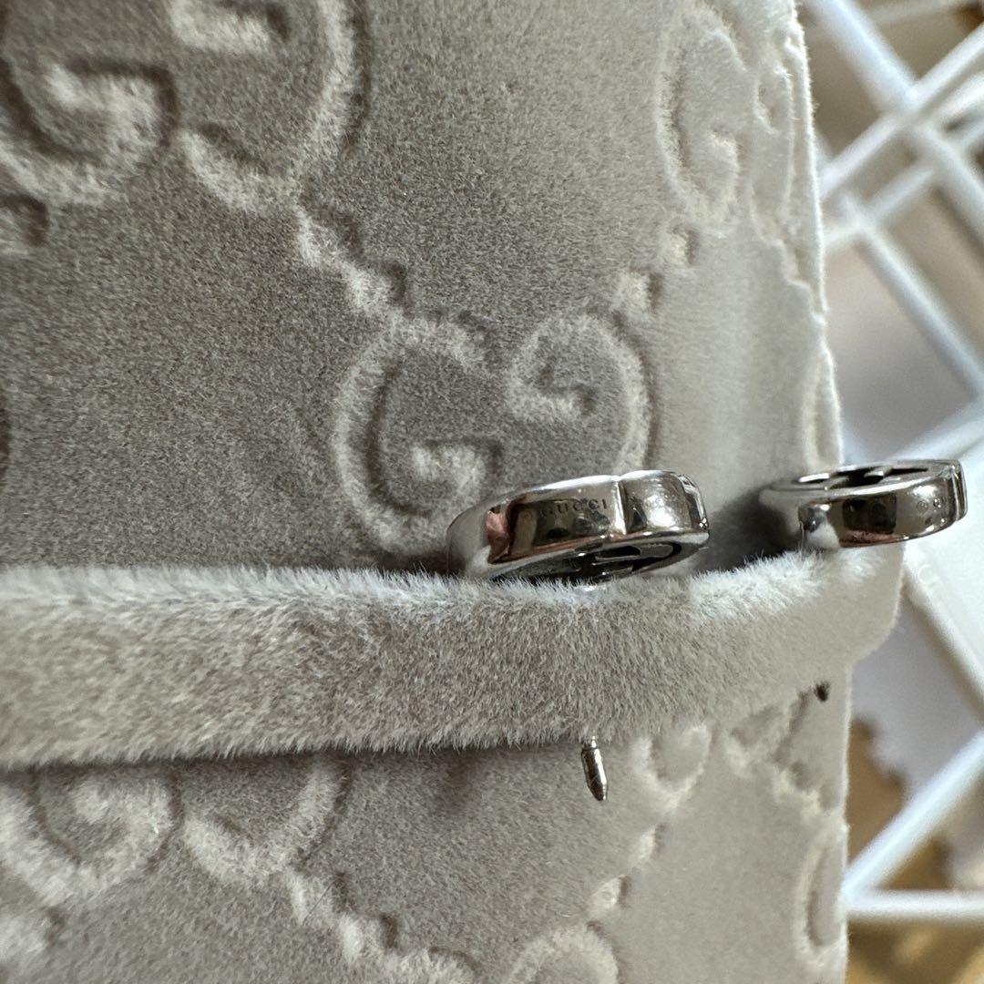 GUCCI シルバー ピアス