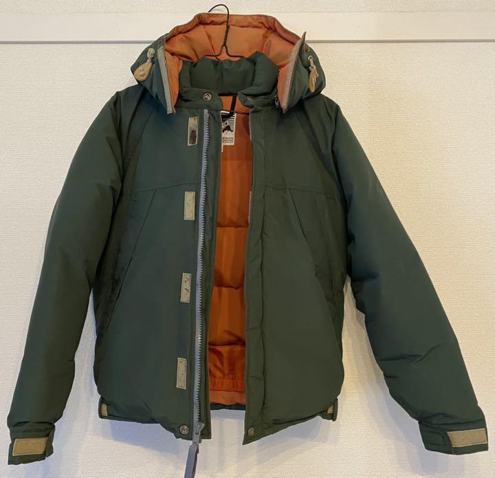 したマウン Mt 深緑 カーキ S aV8N9-m58203498724 RAINIER DESIGN ダウンジャケット カテゴリー
