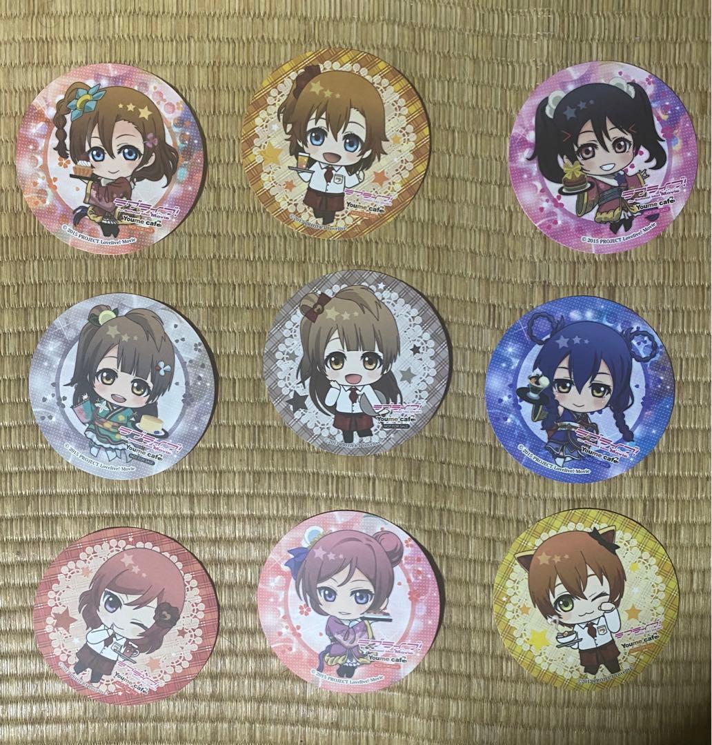 ラブライブ サンシャインAqours Youme cafe コースター　渡辺曜 ラブライブ サンシャインAqours Youme cafe コースター渡辺曜