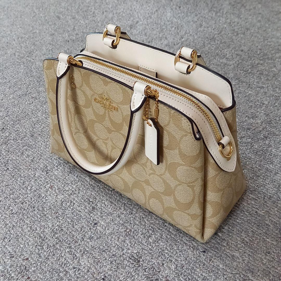 新品同様 コーチショルダーバッグ2way ハンドバッグ QmrY2-m58205085145 コーチCOACHバッグ 定番正規店