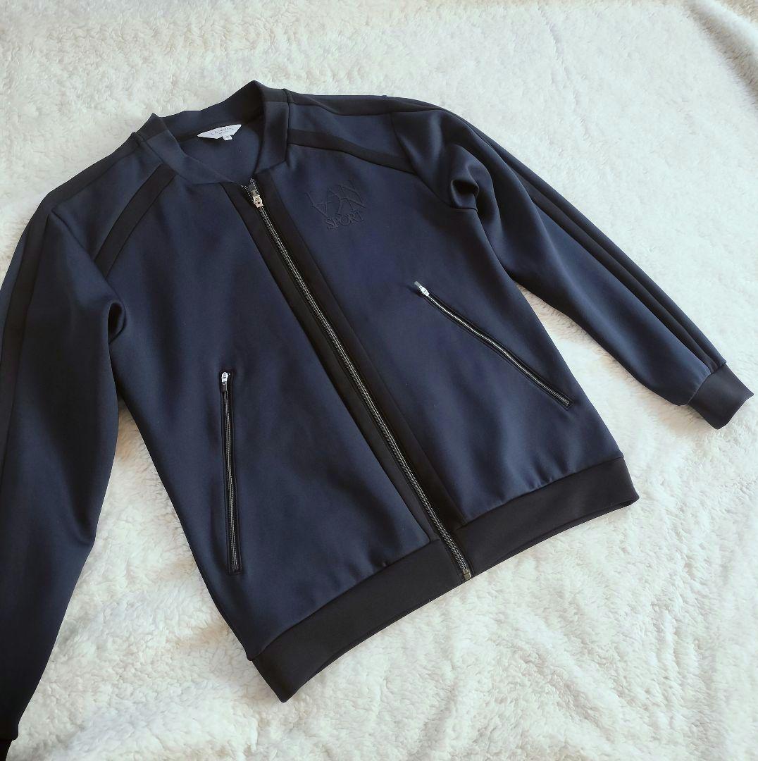 極美品 ランバンスポール 25周年記念 ジップアップカットソー　ブルゾン