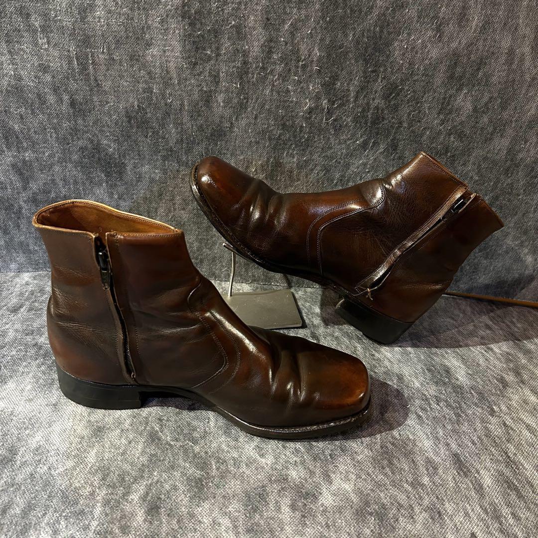 70s/80s USA製 FLORSHEIM ブーツ ヴィンテージ 9E 茶 - メルカリ