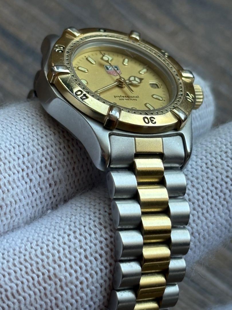 稼働品 TAG HEUER タグホイヤー プロフェッショナル 964.008 Yahoo!オークション - TAG Heuer タグ ホイヤー