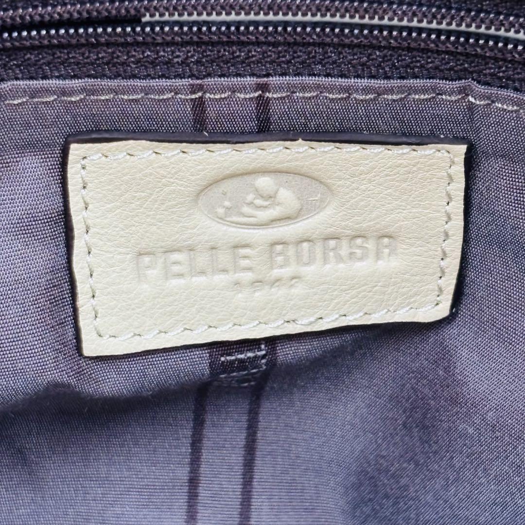 PELLE BORSA ペレボルサ ハンドバッグ トートバッグ レザー 肩掛け